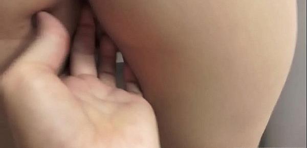  Bending over giving blowjob Devirginized For My Birthday